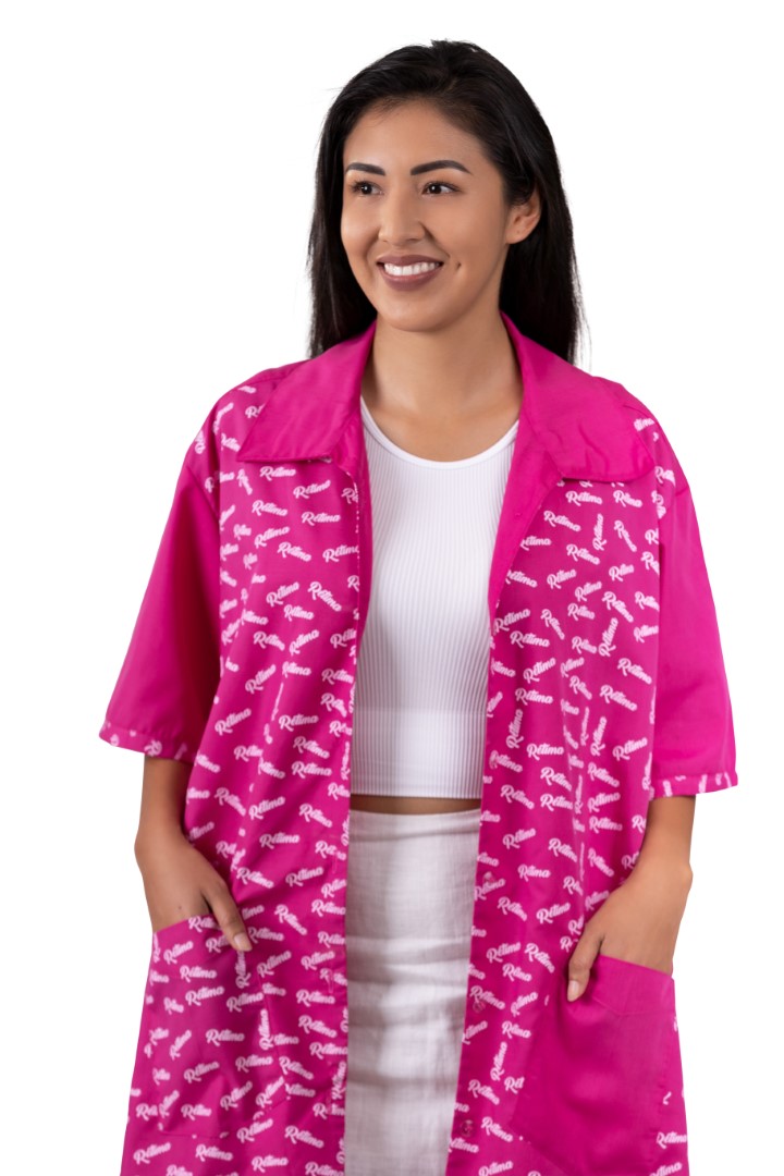 CLOUD FULL LENGTH SHIRT- MAGENTA