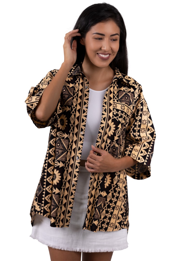 LEWA SHIRT - TAPA PRINT