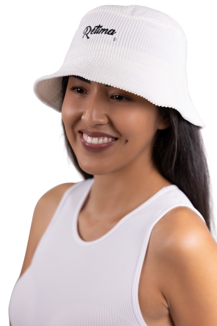 SANDWICH BUCKET HAT - WHITE