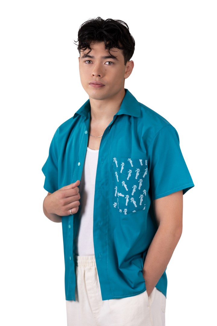 Retima - Aaron Classic Shirt - Teal